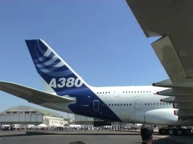 Bourget 2005 Vol A380.